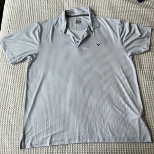 Callaway Light Gray Polo Shirt